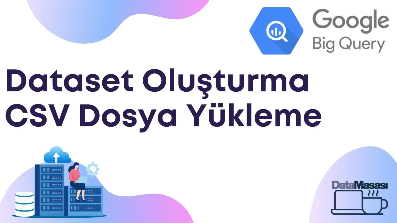 BigQuery’de Dataset Oluşturma / CSV dosyası ile veri yükleme