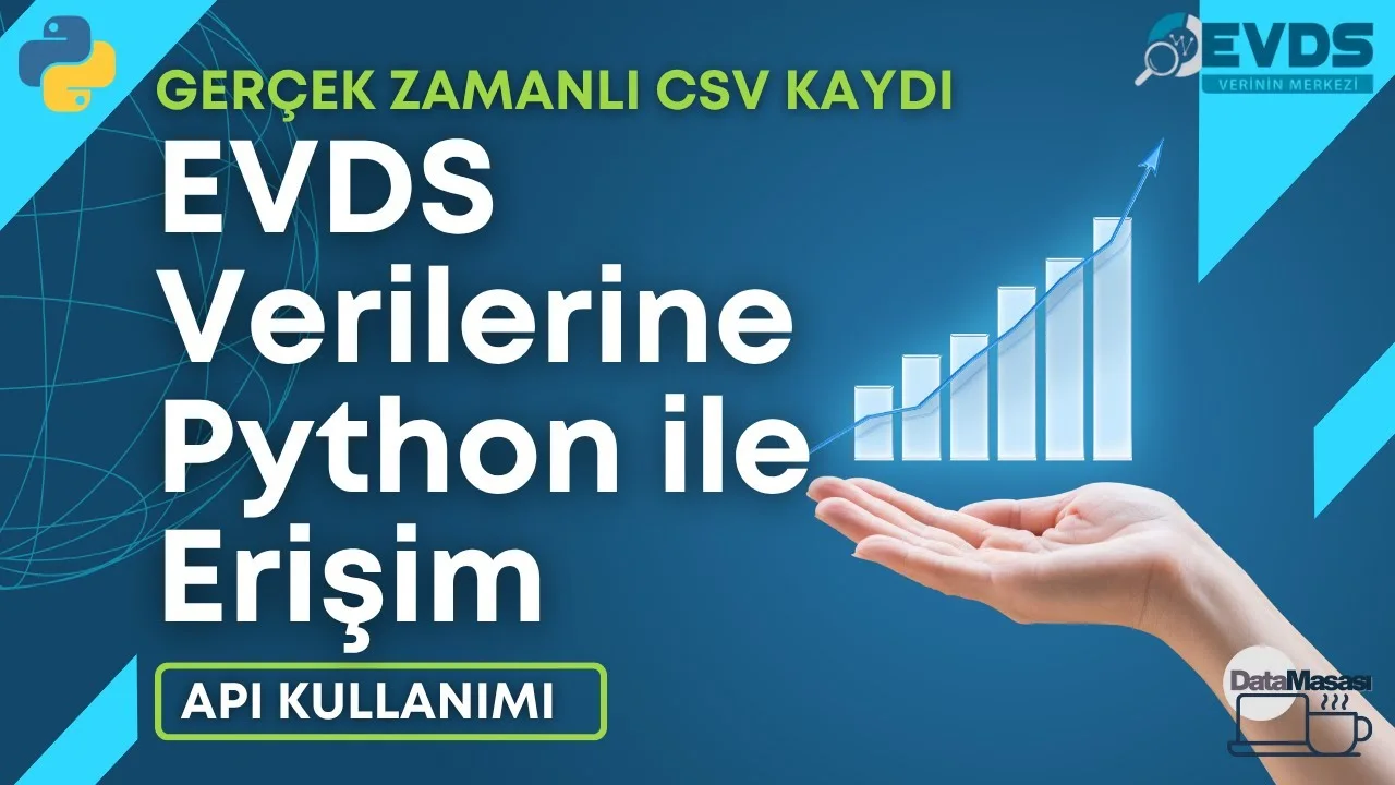 EVDS API ile Python Veri Çekme | Gerçek Zamanlı CSV Kaydı